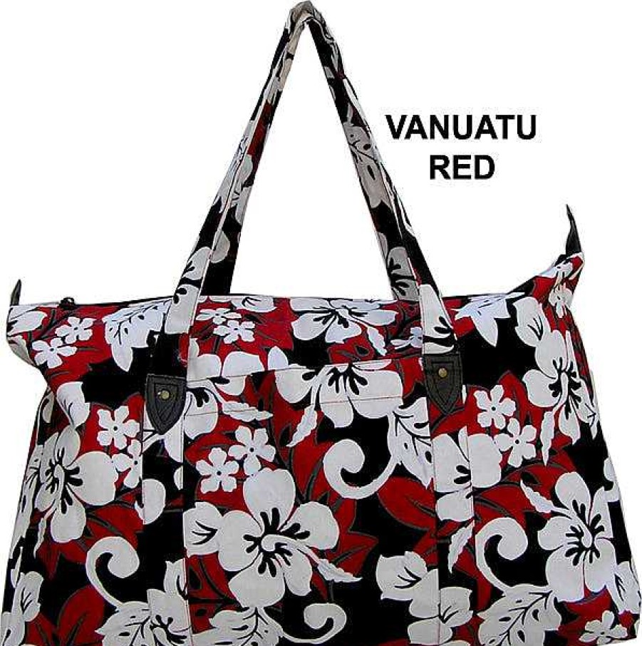 Accessories Sundrenched Jumbo Carry Bags | Vanuatu Print Jumbo Bags