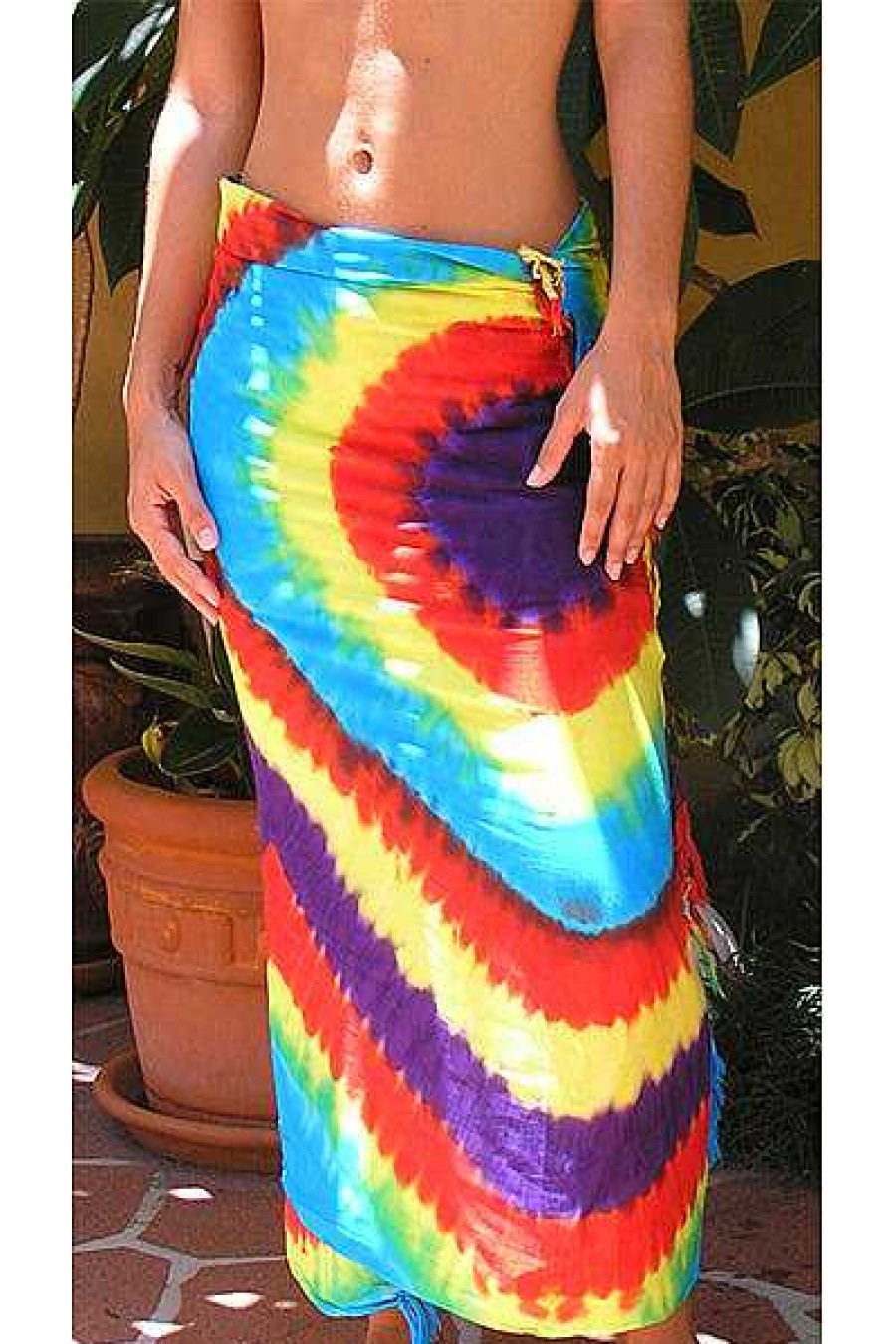 Plus Size Sundrenched | Xl "Tie Dye" Sarong