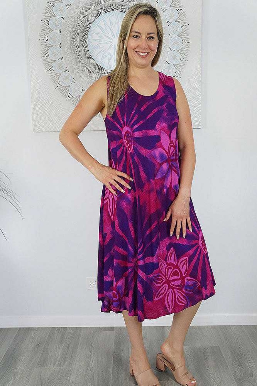 Plus Size Sundrenched | Niche Dress "Rising Sun"