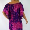 Ladies Sundrenched Short Dresses | Wing Dress Rising Sun Purple