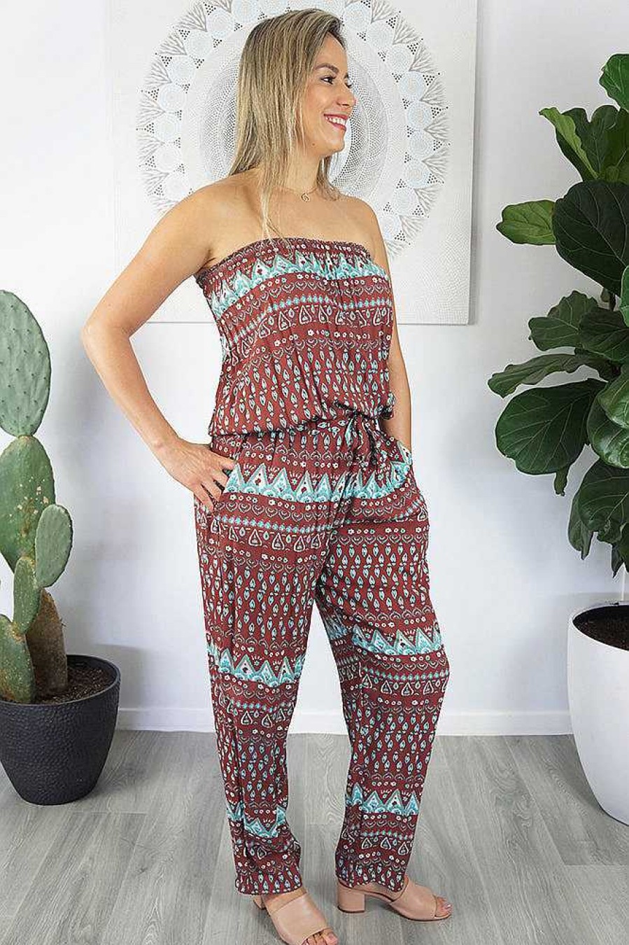 Ladies Sundrenched Long Jumpsuits | Long Jumpsuit "Tuscany"