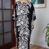 Ladies Sundrenched Regular Kaftans | Long Kaftan Florida Black