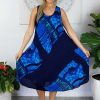 Ladies Sundrenched Mid Length Dresses | Niche Dress "Vista" Print