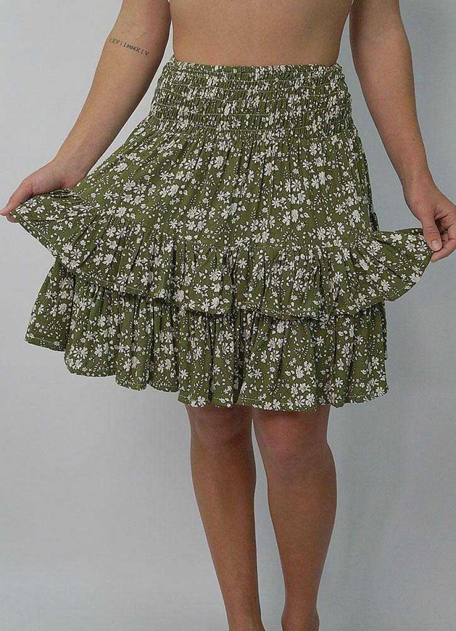 Ladies Sundrenched | Havana Skirt "Blossom"