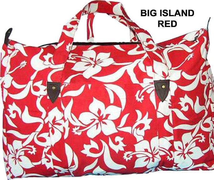 Accessories Sundrenched Jumbo Carry Bags | Big Island Print Jumbo Bags