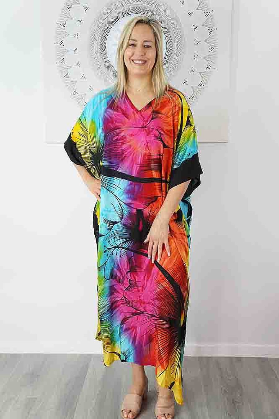 Ladies Sundrenched Regular Kaftans | Long Kaftan Sunshine