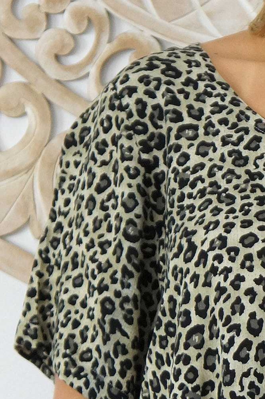 Ladies Sundrenched | Newport Top "Baby Cheetah"