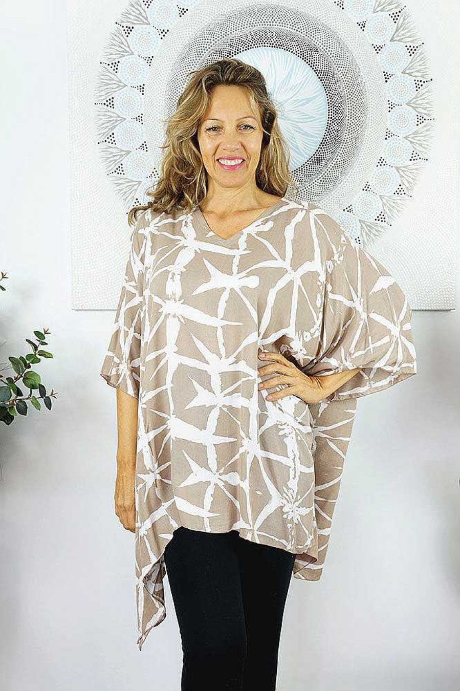 Plus Size Sundrenched | Short Tunic "Hampshire"