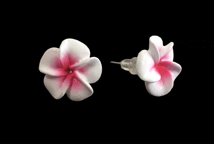 Accessories Sundrenched Earrings | 1Cm Frangipani Stud Earings