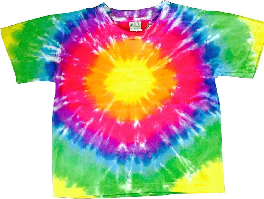 Mens Sundrenched | Kids Unisex Tie Dye T-Shirt " " Circle