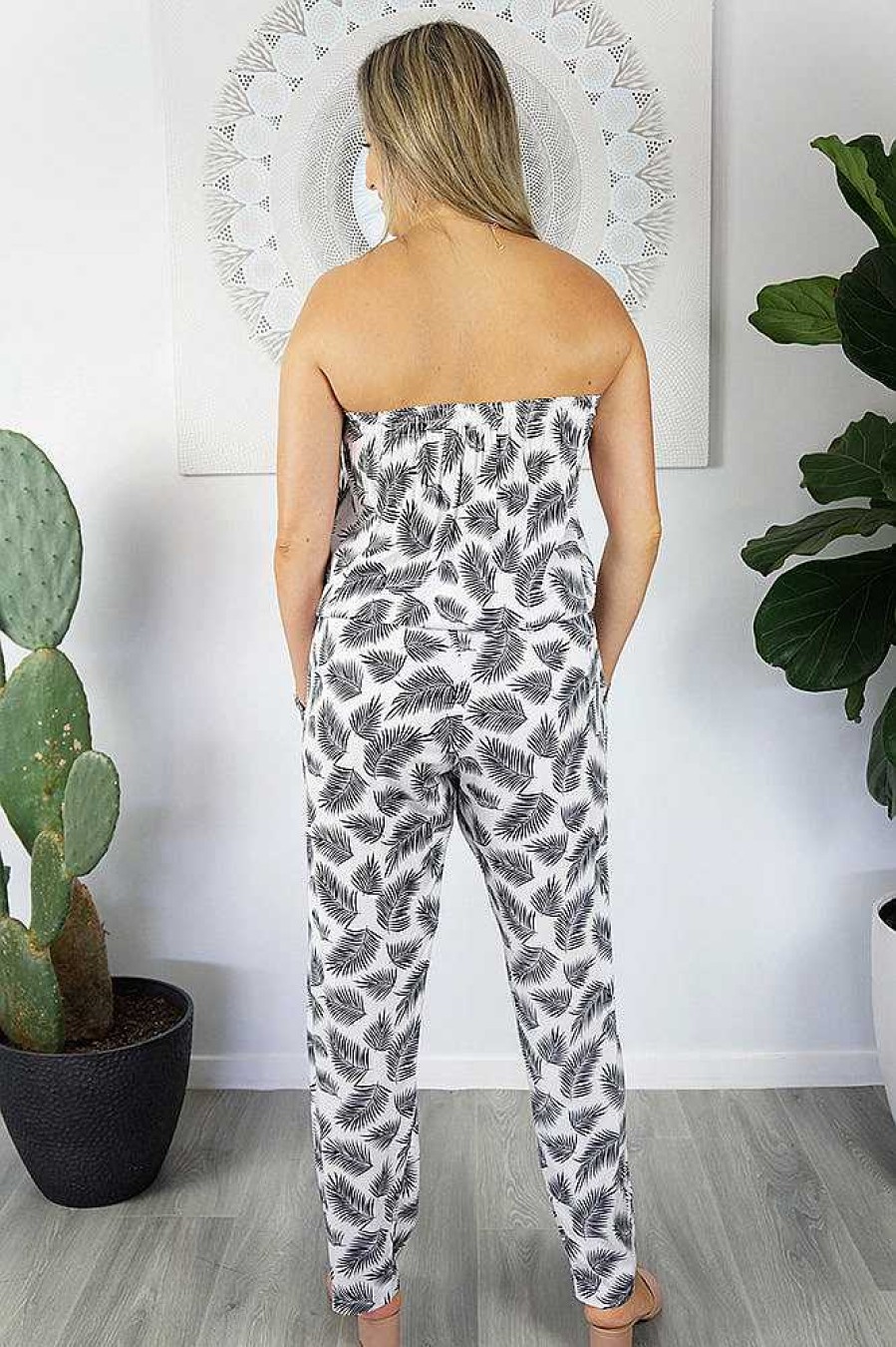 Ladies Sundrenched Long Jumpsuits | Long Jumpsuit Fern