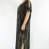 Ladies Sundrenched Long Dresses | Mykonos Dress "Soba" Black