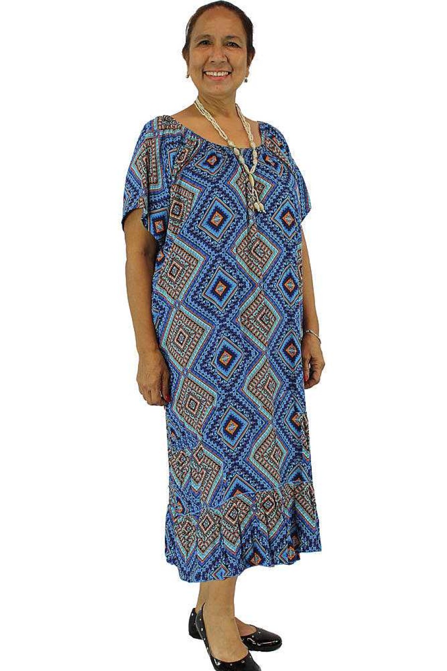 Plus Size Sundrenched | Vintage Dress "Mosaic"