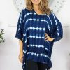 Plus Size Sundrenched | Short Tunic "Nirvana" Tie Dye