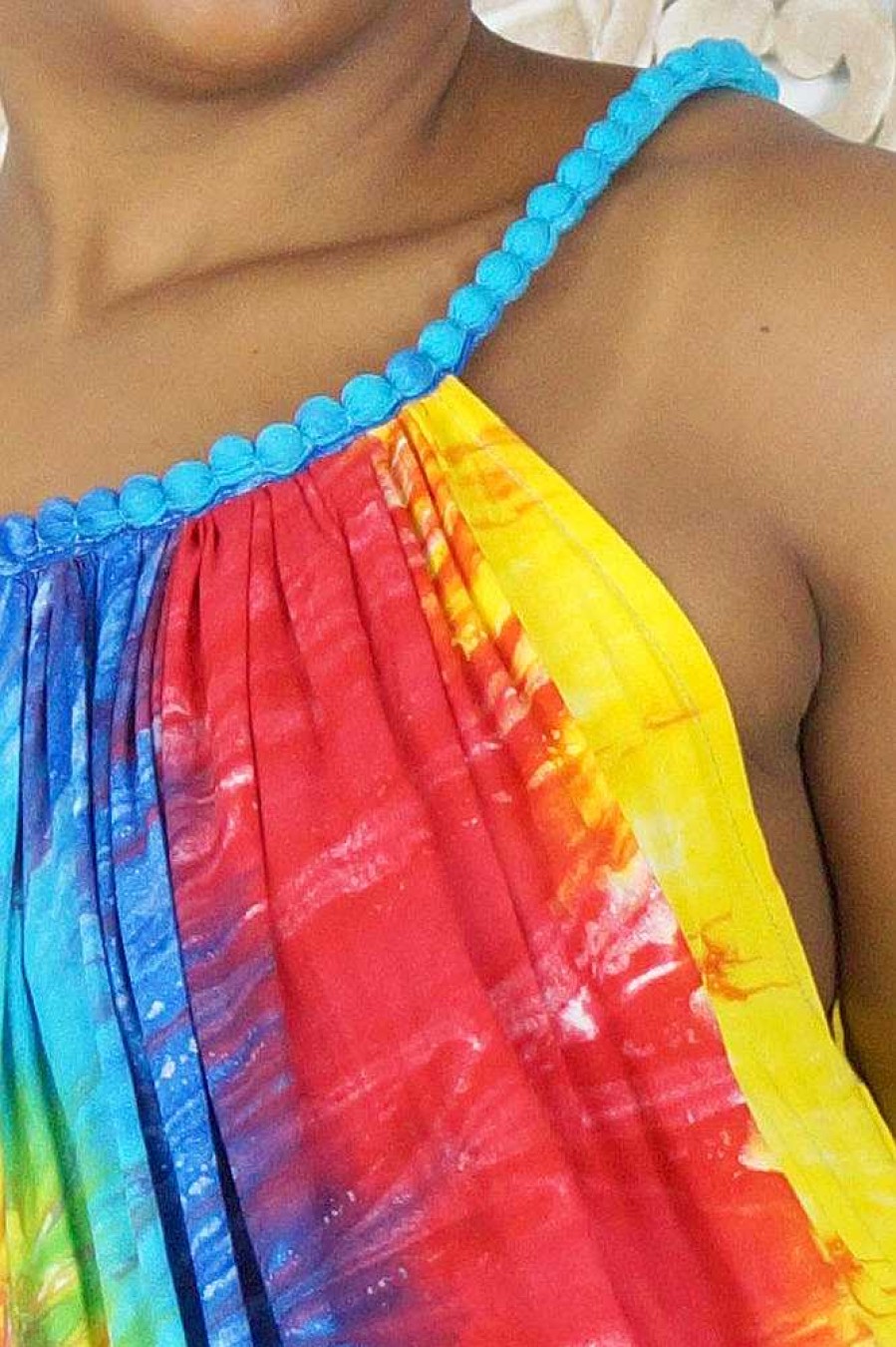 Ladies Sundrenched Short Dresses | Short Delta Dress Rainbow