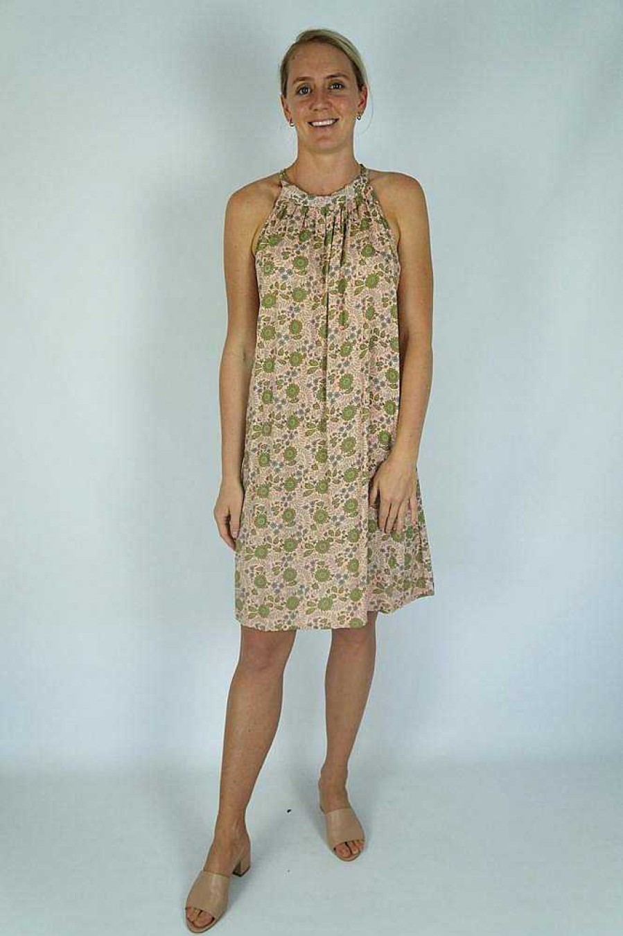 Ladies Sundrenched Short Dresses | Short Chloe "Sunflower"