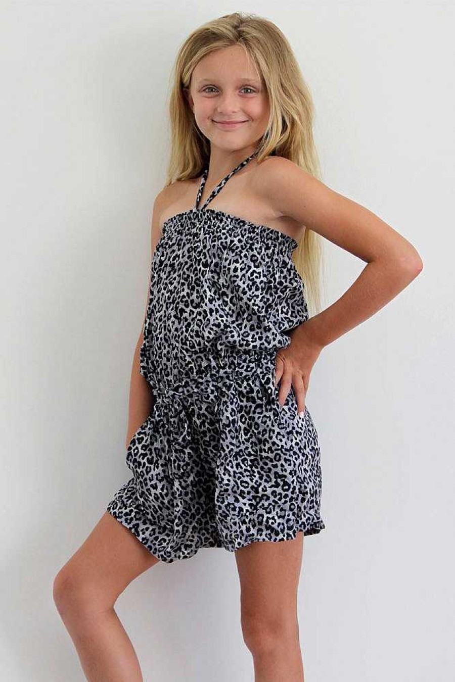 Kids Sundrenched Girls Jumpsuits | Girls Jumpsuit "Cheetah"