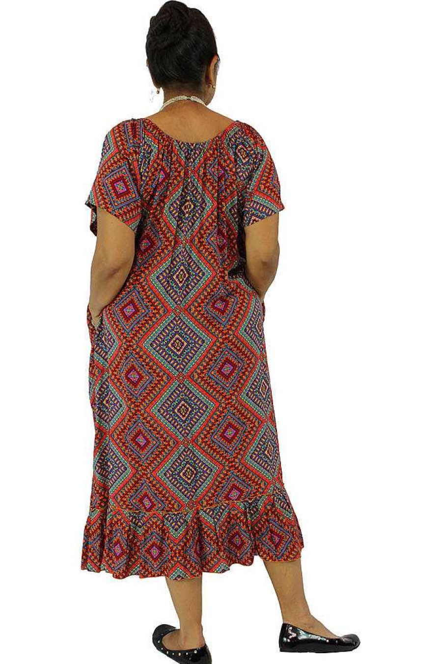 Plus Size Sundrenched | Vintage Dress "Mosaic"