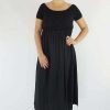 Ladies Sundrenched Mid Length Dresses | 3/4 Willow Dress "Plain"