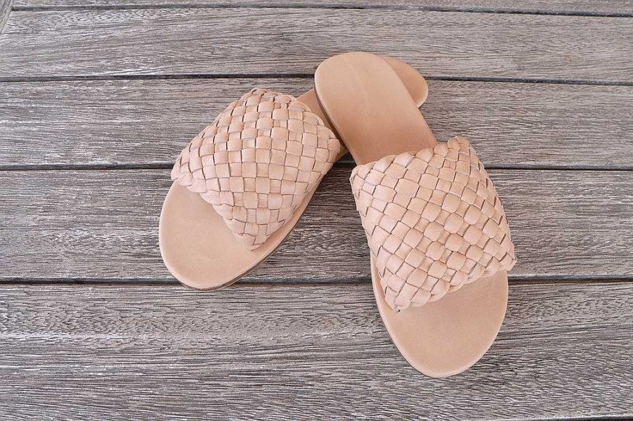 Accessories Sundrenched | Woven Sandals Beige