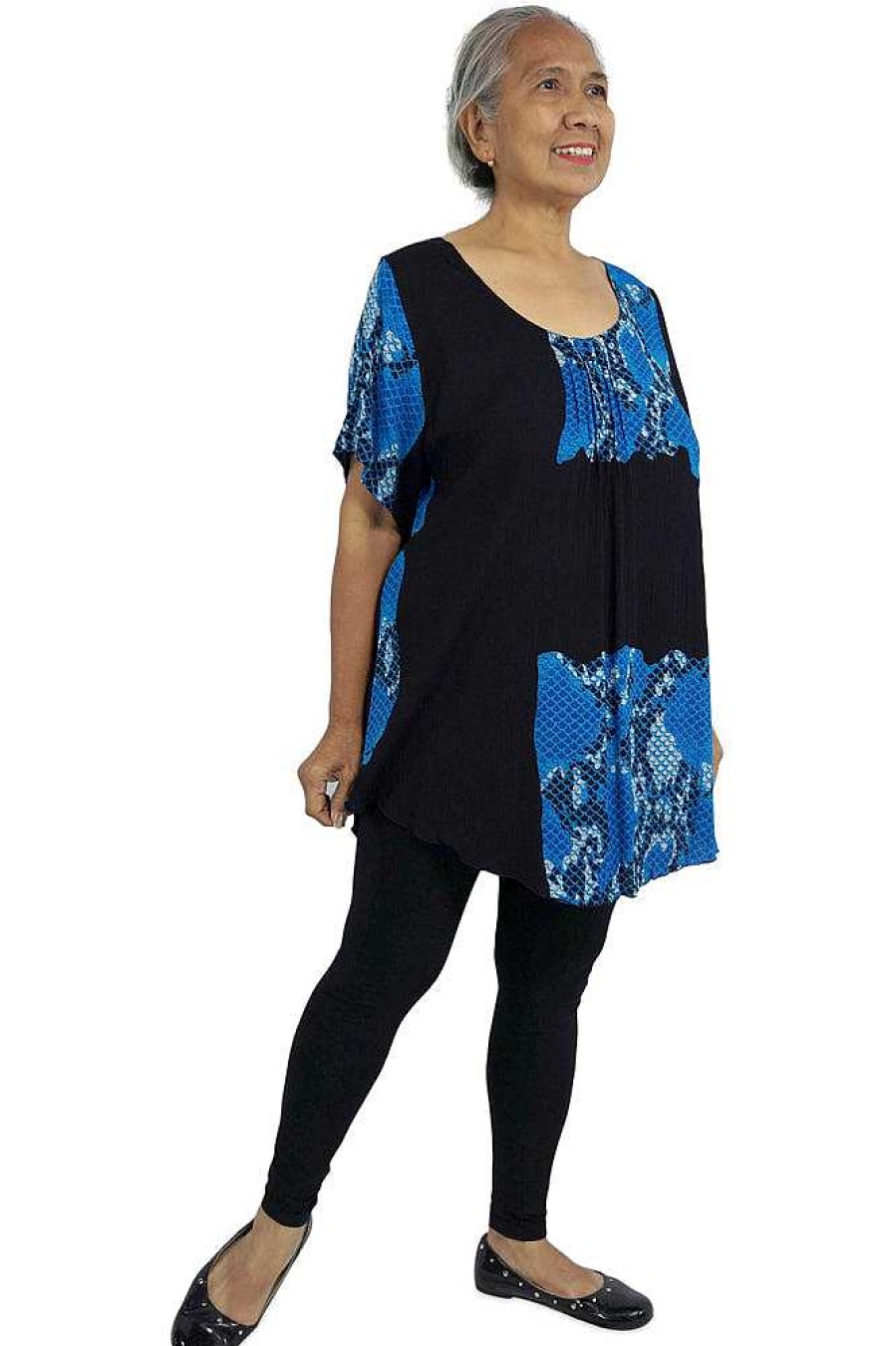 Plus Size Sundrenched | Newport Top "Venom"