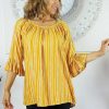 Ladies Sundrenched | Capri Top "Hampton" Gold