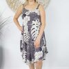 Ladies Sundrenched Mid Length Dresses | Montego Dress "Solomans"