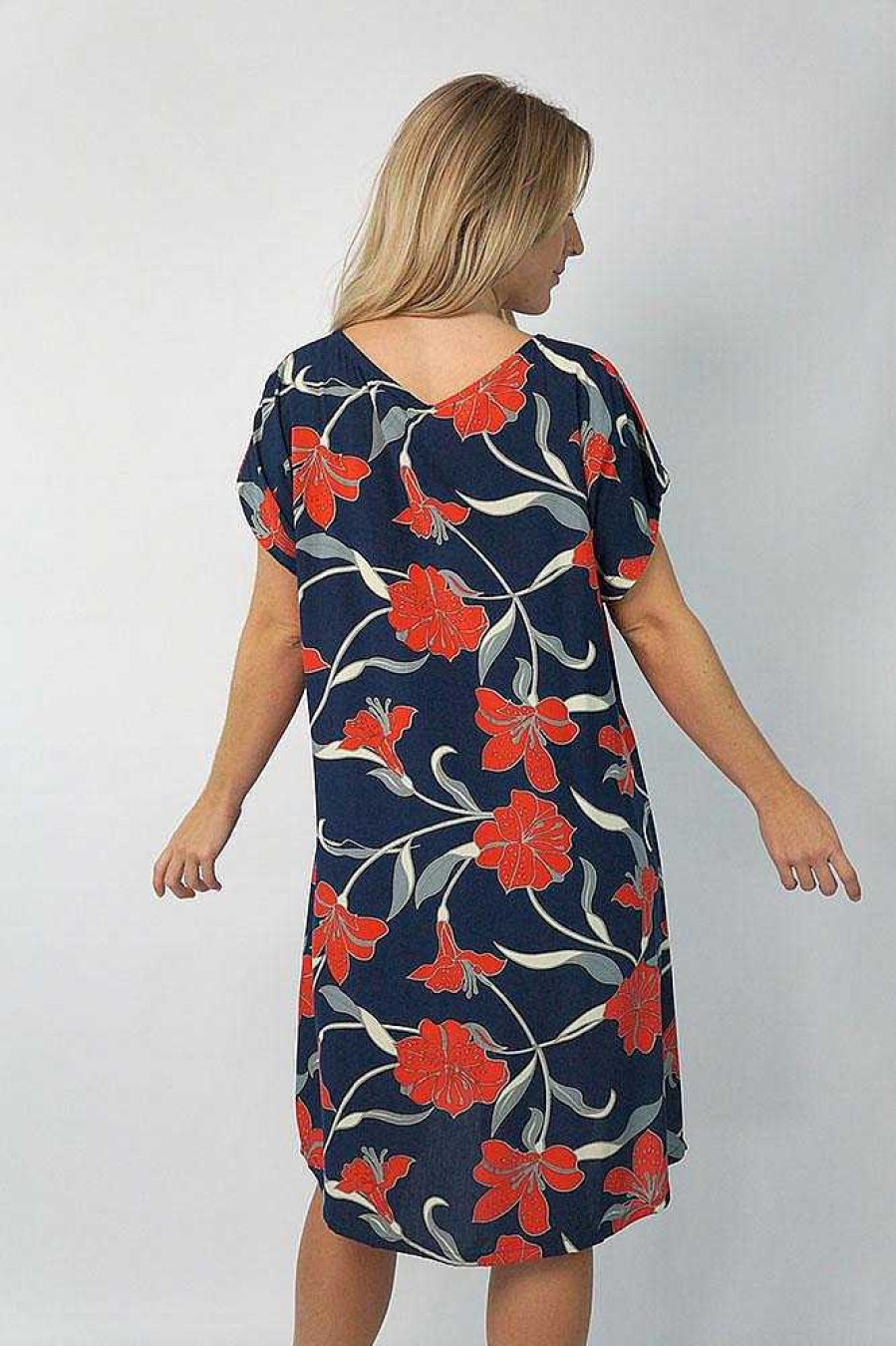 Plus Size Sundrenched | Michelle Dress "Poppy"