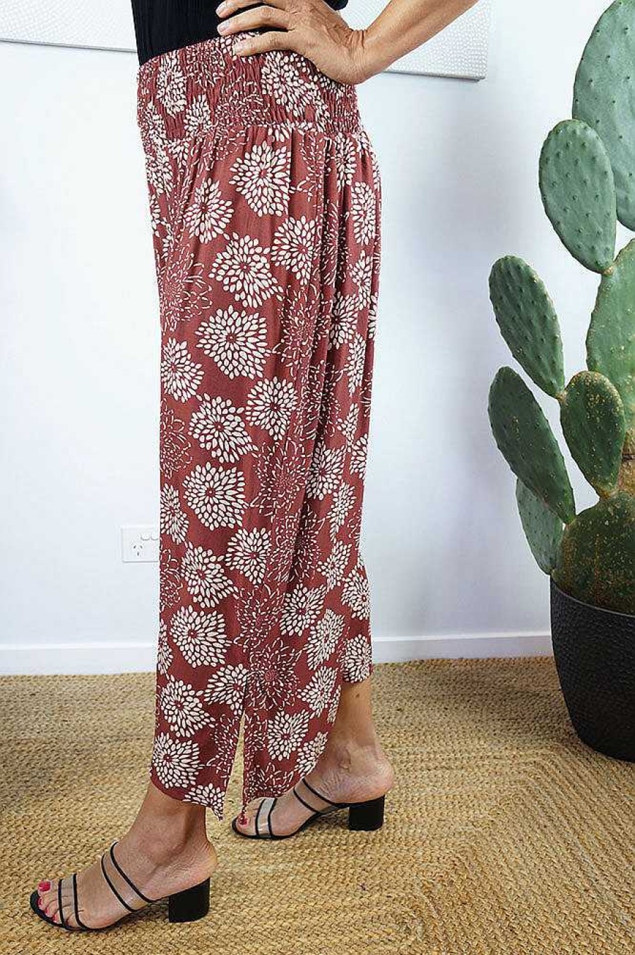 Ladies Sundrenched | 3/4 Bazzar Pant "Sunflower"