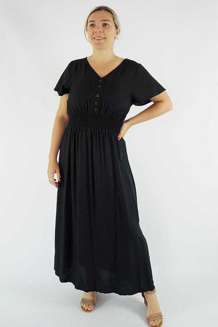 Ladies Sundrenched Long Dresses | Katie Dress "Plain"