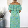 Ladies Sundrenched Long Dresses | Leo Dress "Paisley Batik"