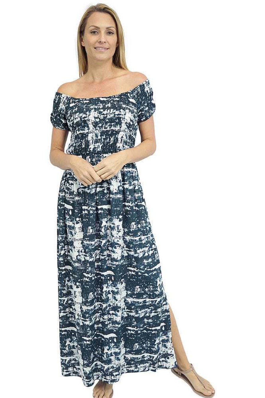 Ladies Sundrenched Long Dresses | Willow Dress "Coco"