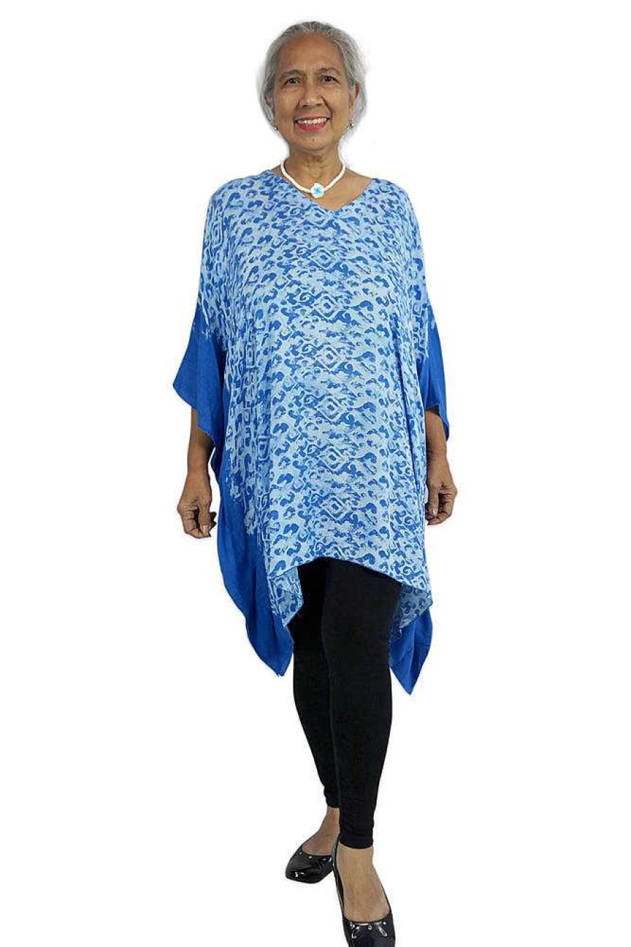 Plus Size Sundrenched | Short Tunic "Interlock Multi"