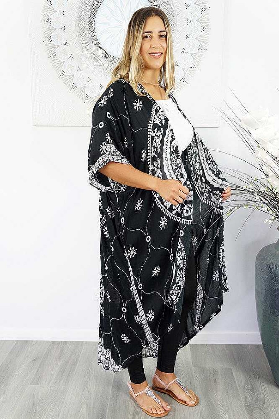 Ladies Sundrenched | Long Bling Cape "Tunisia"