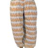 Plus Size Sundrenched | Ruched Pant "Zig Zag"