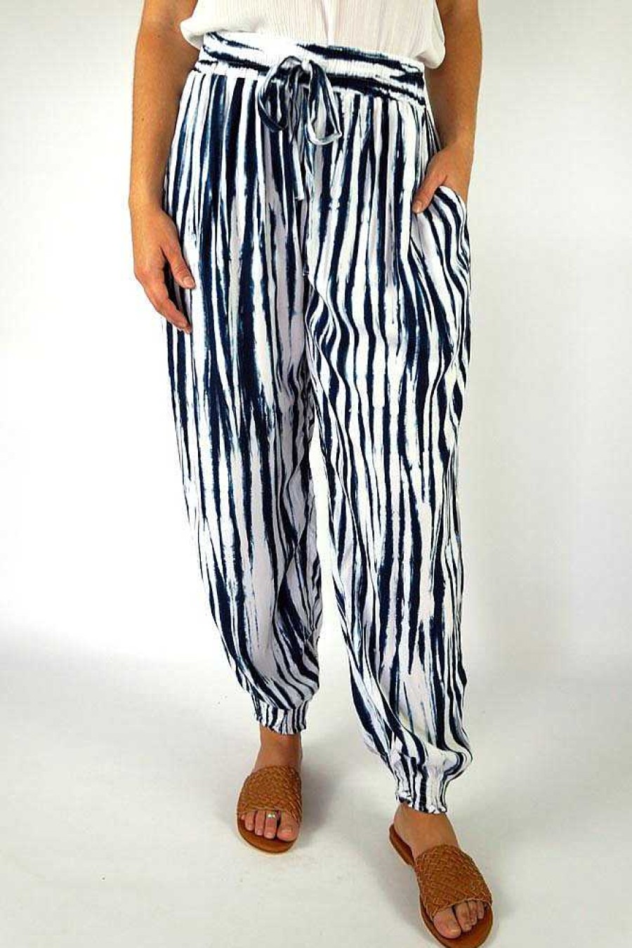 Ladies Sundrenched | Gypsy Pant "Squiggle" Tie Dye