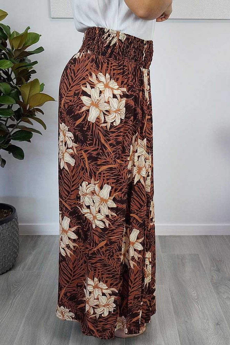 Ladies Sundrenched | Amber Skirt "Orchids"