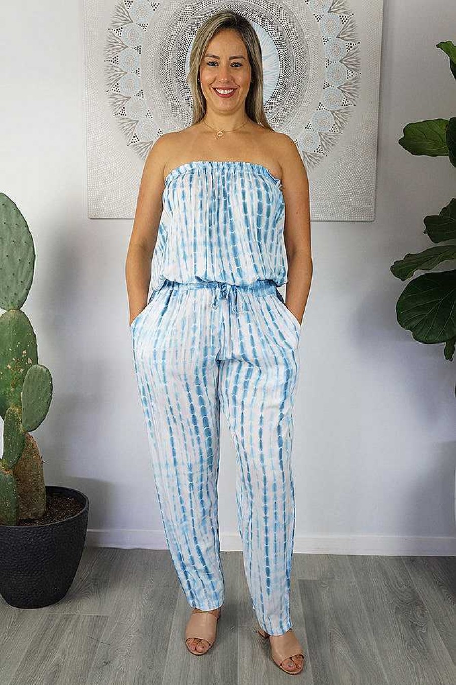 Ladies Sundrenched Long Jumpsuits | Long Jumpsuit "Waterglass"