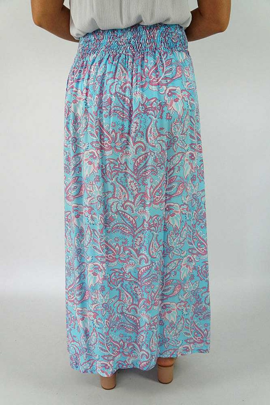 Ladies Sundrenched | Amber Skirt "Bengal" Aqua