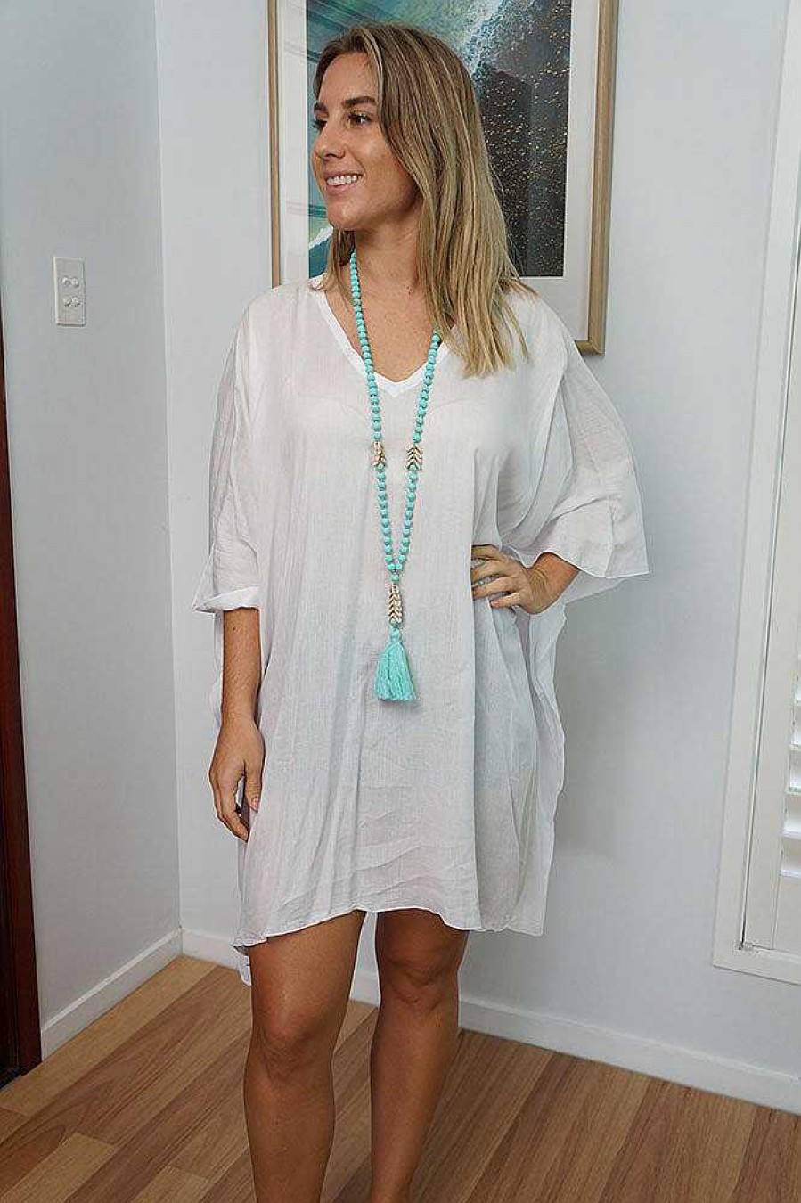 Ladies Sundrenched | Short Tunic Plain