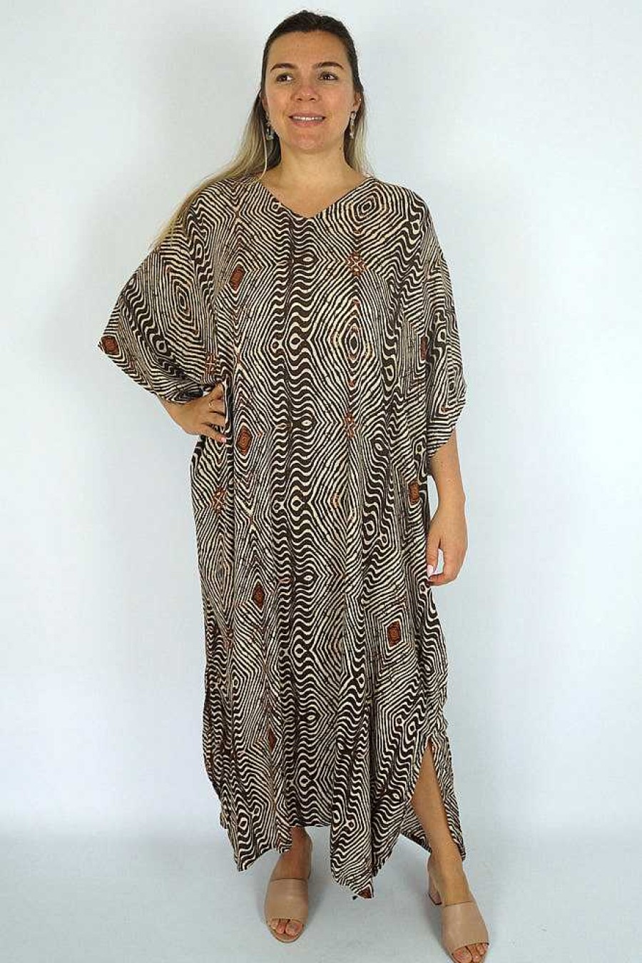 Ladies Sundrenched Regular Kaftans | Long Kaftan "Papua"