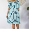 Ladies Sundrenched Short Dresses | Cuba Dress "Fish"