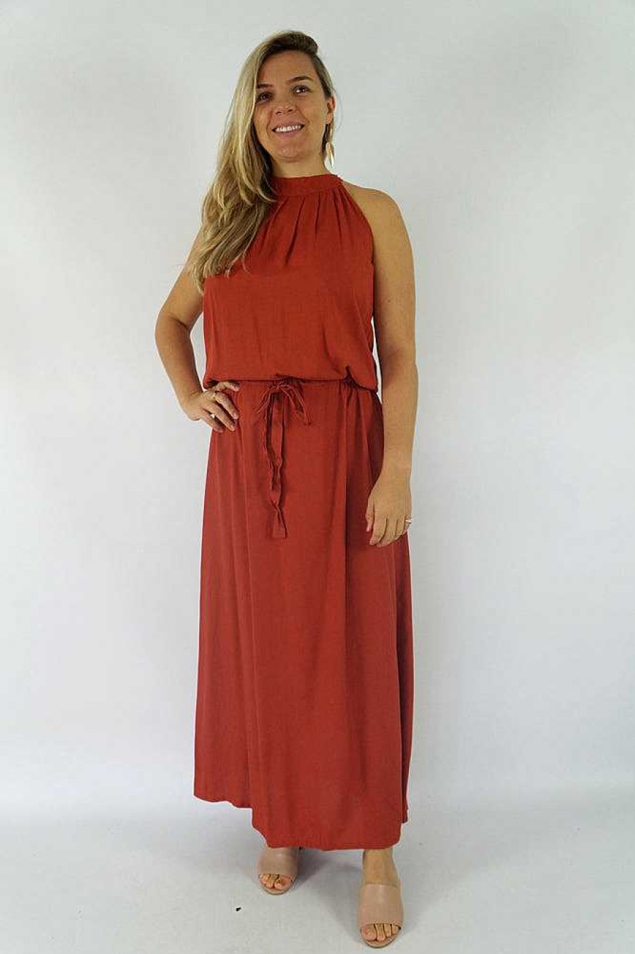 Ladies Sundrenched Long Dresses | Long Chloe Dress "Plain"