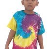 Mens Sundrenched | Kids Unisex Tie Dye T-Shirt " " Spiral