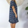 Plus Size Sundrenched | Diva Dress "Katmandu" Navy