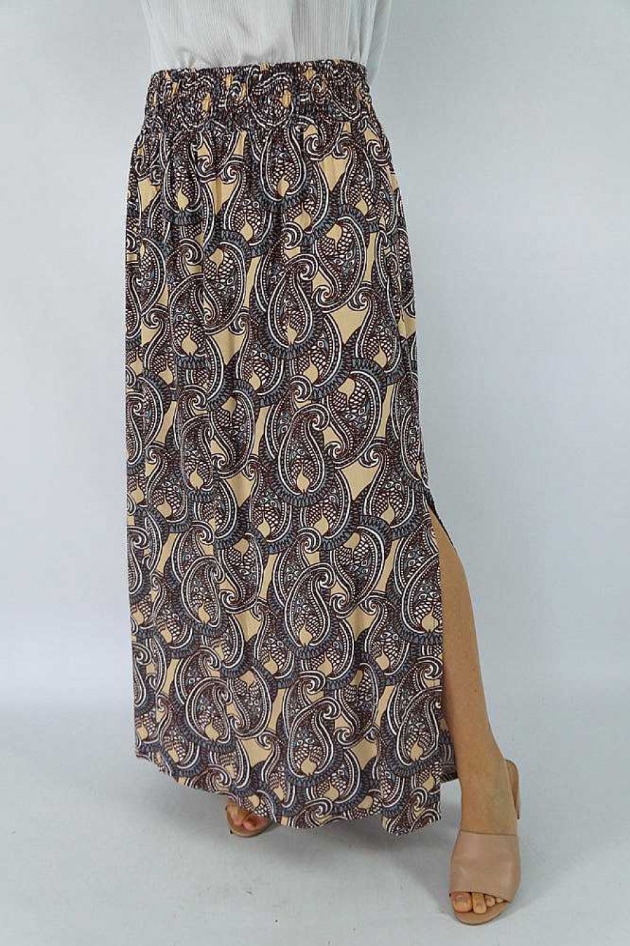 Ladies Sundrenched | Amber Skirt "Calcutta" Brown