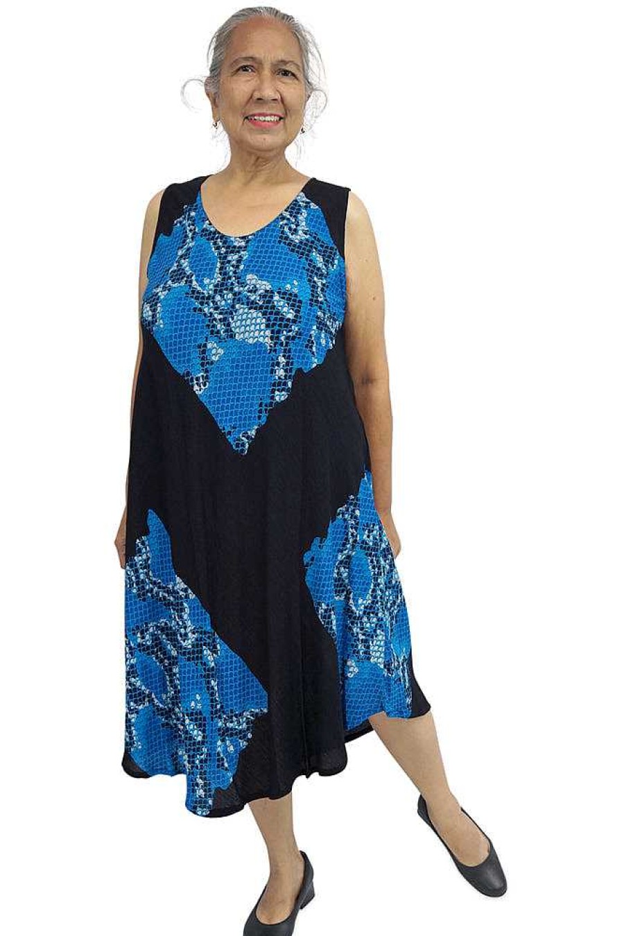 Ladies Sundrenched Mid Length Dresses | Niche Dress "Venom" Print