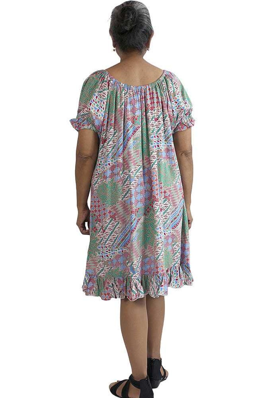 Plus Size Sundrenched | Diva Dress "Java" Green