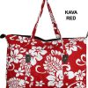 Accessories Sundrenched Jumbo Carry Bags | Kava Print Jumbo Bags