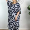 Ladies Sundrenched Regular Kaftans | Long Kaftan "Giraffe